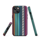 Mexican Aztec Tough MagSafe iPhone case - The Global Wanderer