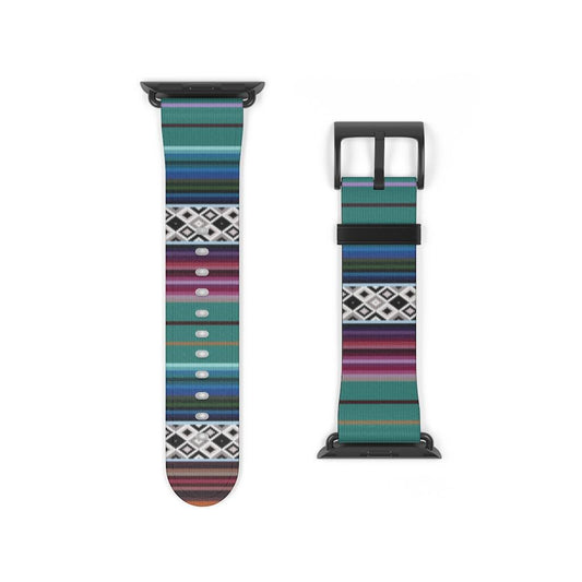 Mexican Aztec Watch Band - The Global Wanderer