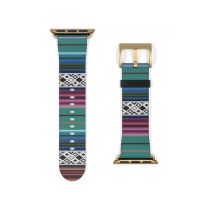 Mexican Aztec Watch Band - The Global Wanderer