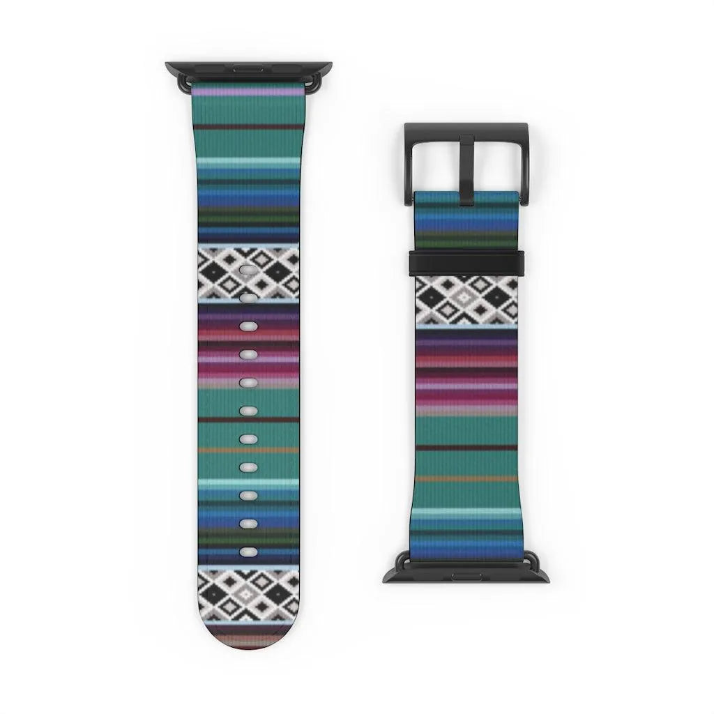 Mexican Aztec Watch Band - The Global Wanderer