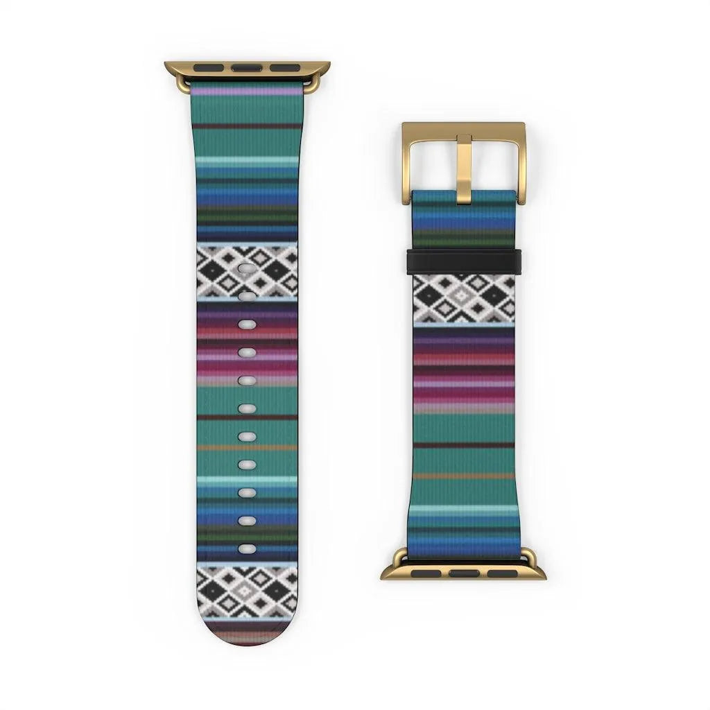 Mexican Aztec Watch Band - The Global Wanderer