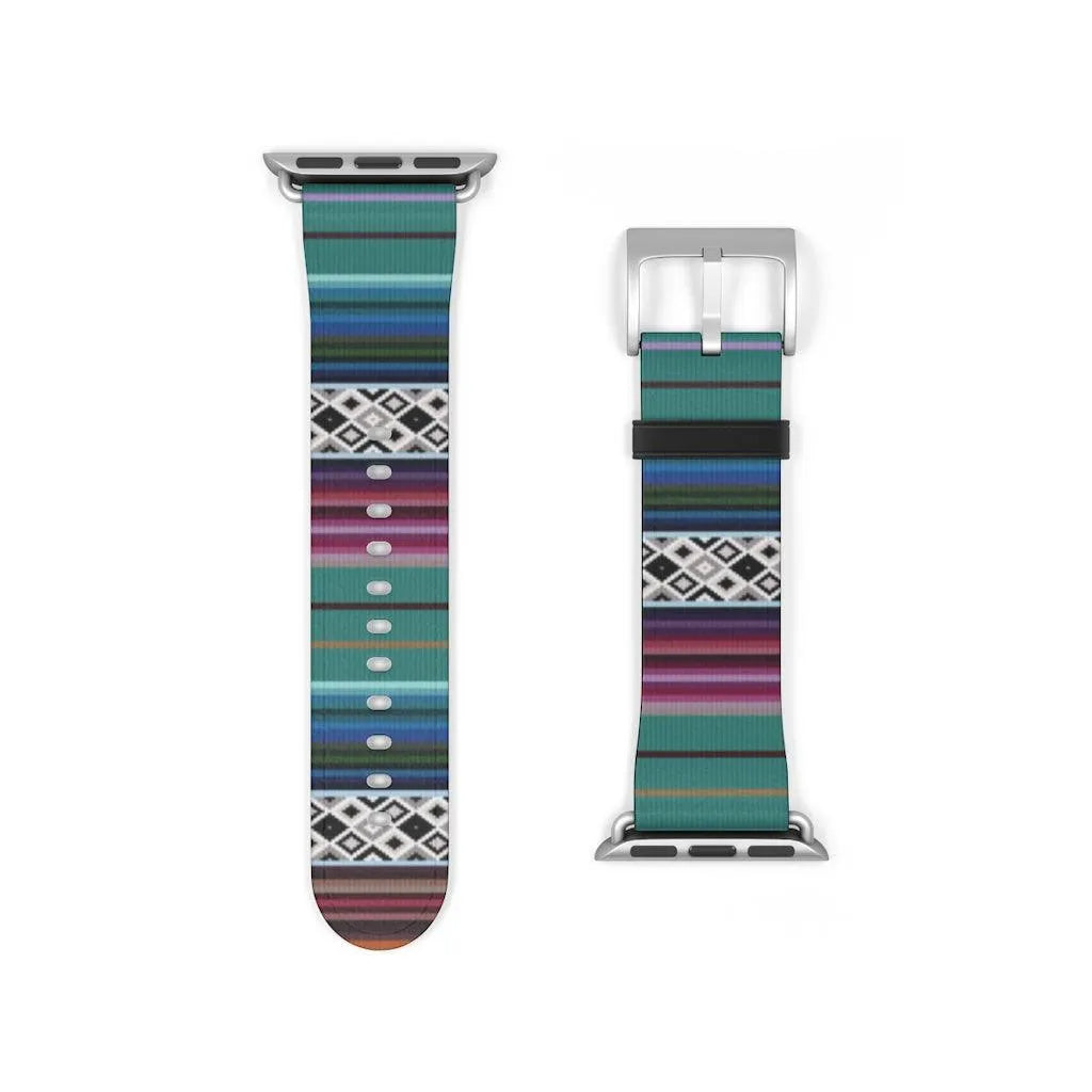 Mexican Aztec Watch Band - The Global Wanderer