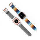 Mexican Blue-Orange Serape Watch Band - The Global Wanderer