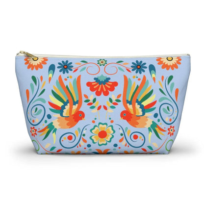 Mexican Otomi Bird Print Pouch - The Global Wanderer