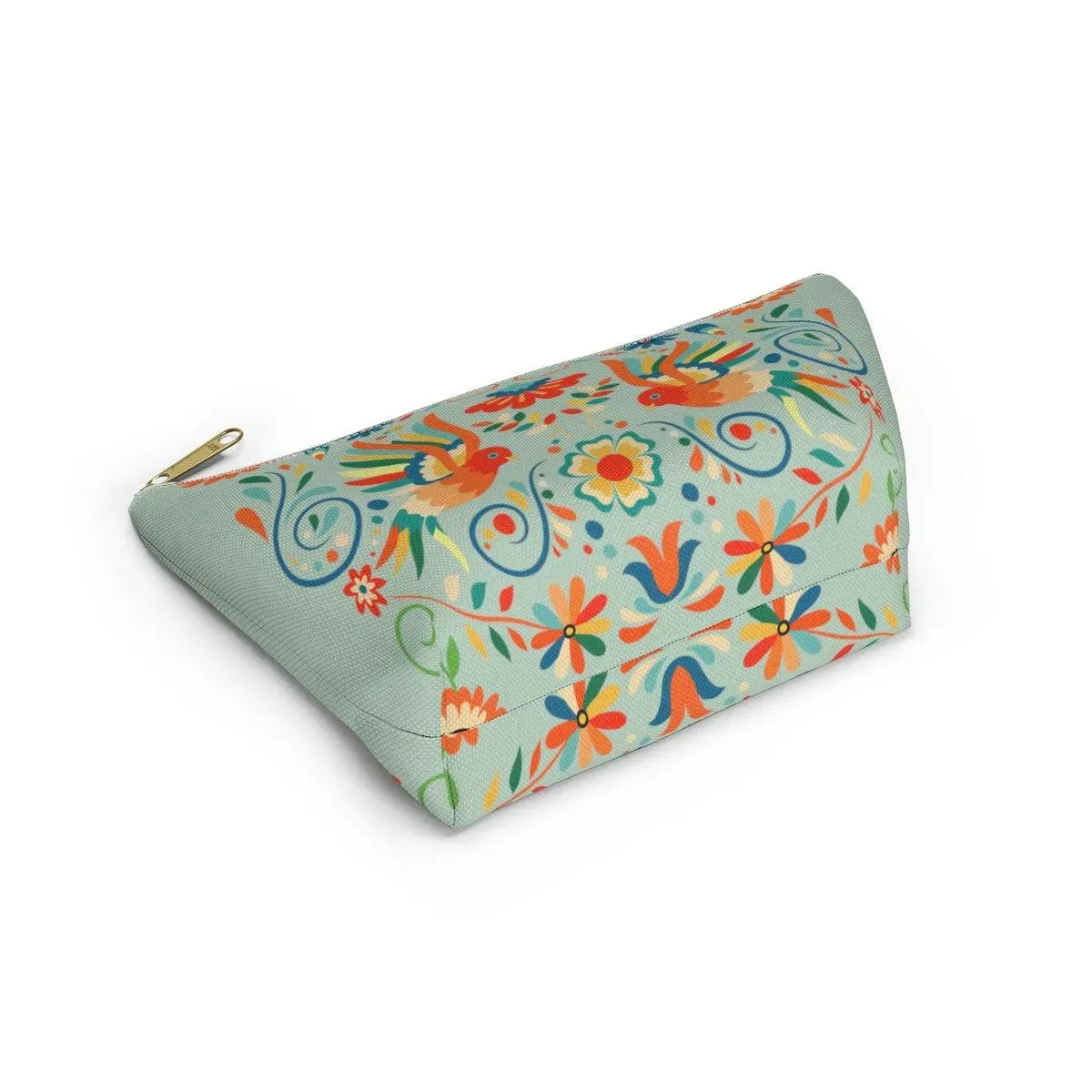 Mexican Otomi Bird Print Pouch - The Global Wanderer