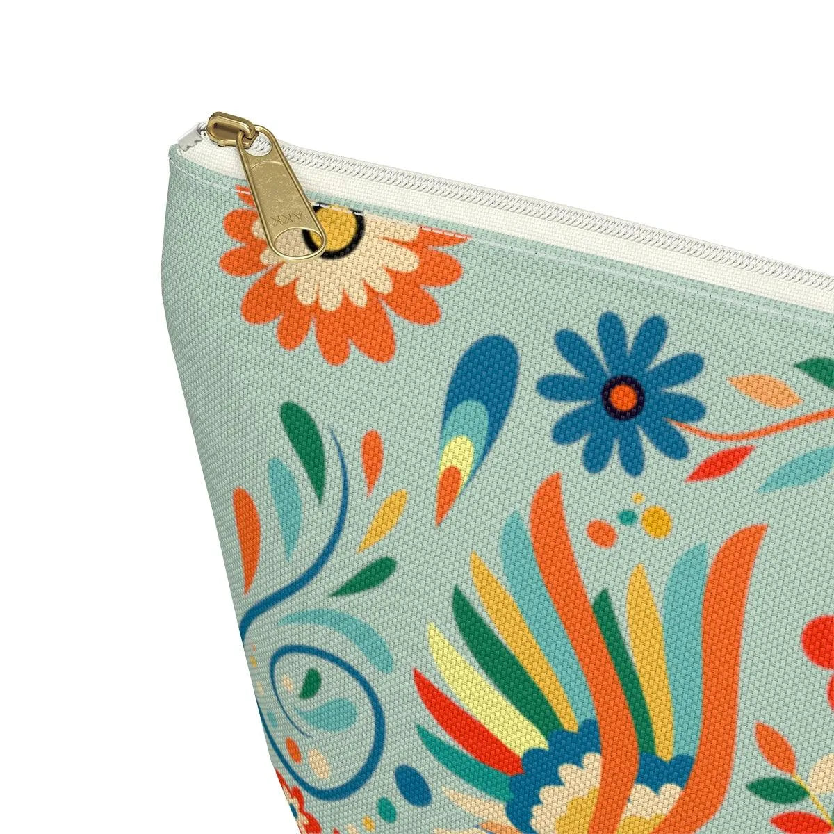 Mexican Otomi Bird Print Pouch - The Global Wanderer