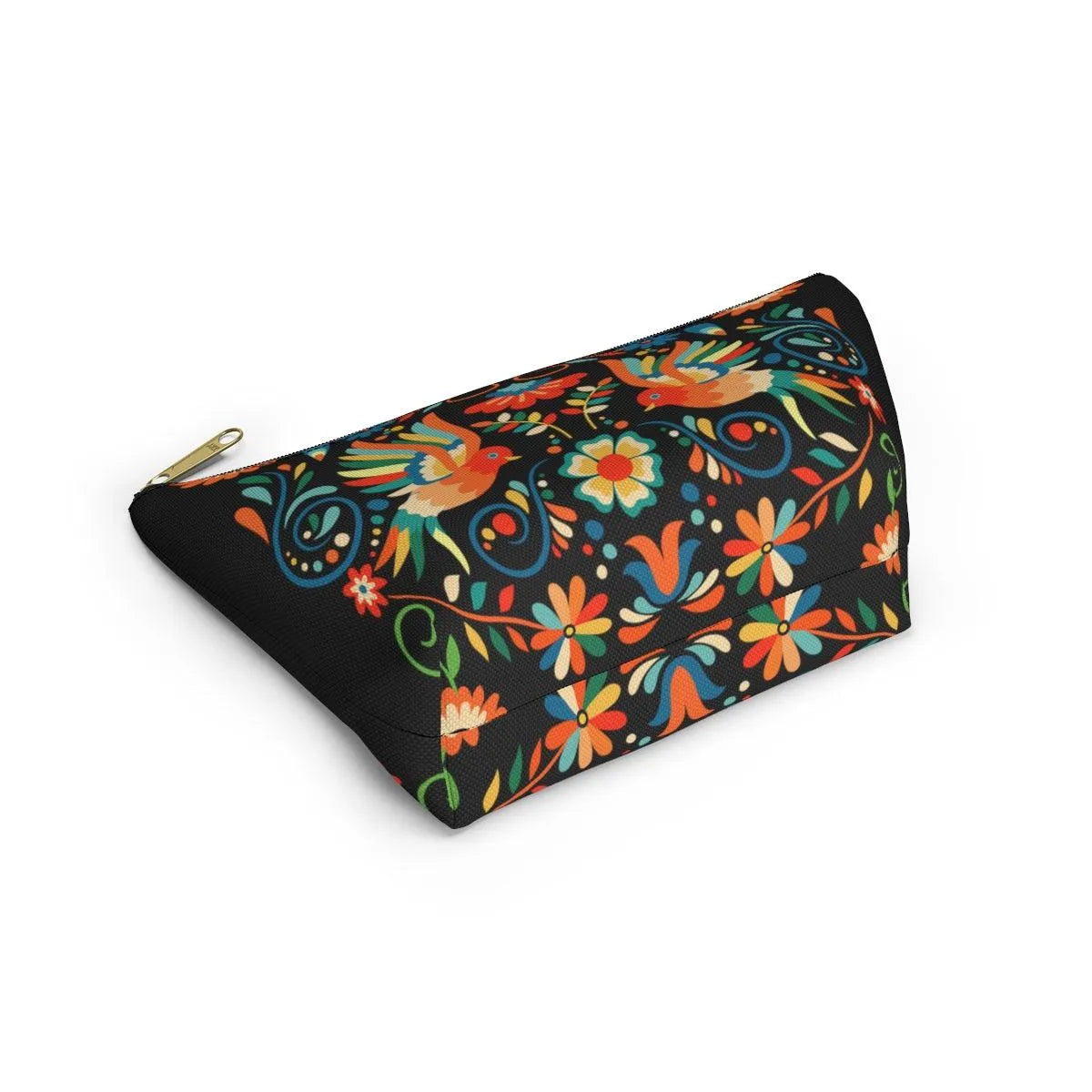 Mexican Otomi Bird Print Pouch - The Global Wanderer