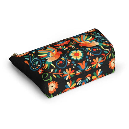 Mexican Otomi Bird Print Pouch - The Global Wanderer