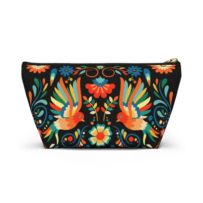 Mexican Otomi Bird Print Pouch - The Global Wanderer