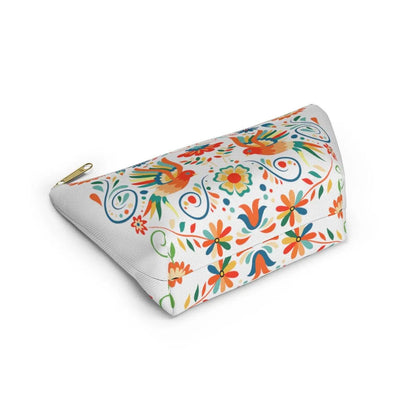 Mexican Otomi Bird Print Pouch - The Global Wanderer