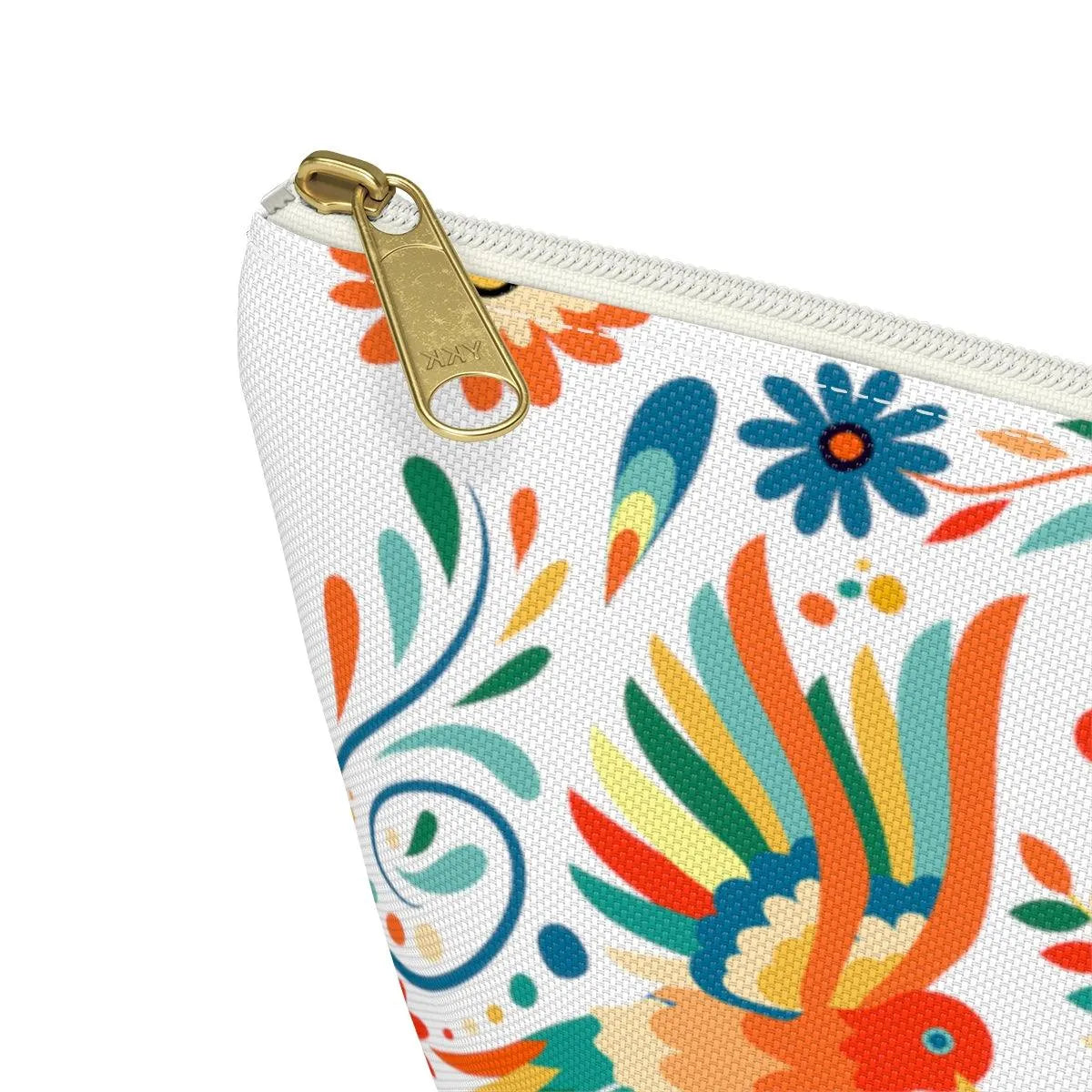 Mexican Otomi Bird Print Pouch - The Global Wanderer