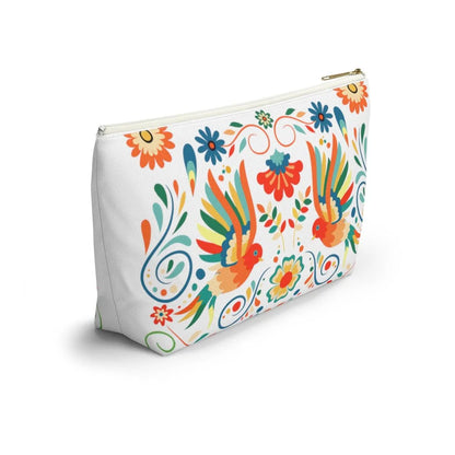 Mexican Otomi Bird Print Pouch - The Global Wanderer