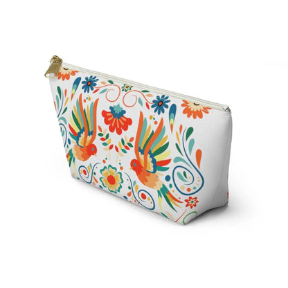 Mexican Otomi Bird Print Pouch - The Global Wanderer