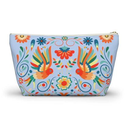 Mexican Otomi Bird Print Pouch - The Global Wanderer