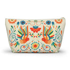 Mexican Otomi Bird Print Pouch - The Global Wanderer