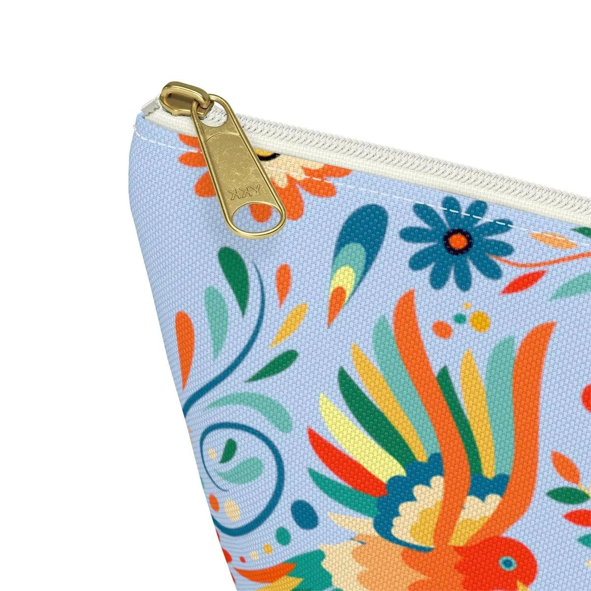 Mexican Otomi Bird Print Pouch - The Global Wanderer
