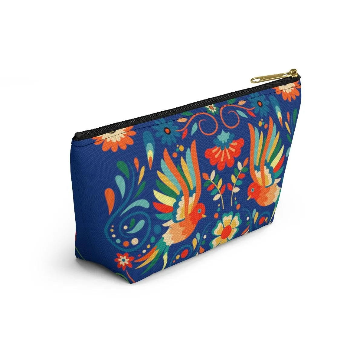 Mexican Otomi Bird Print Pouch - The Global Wanderer