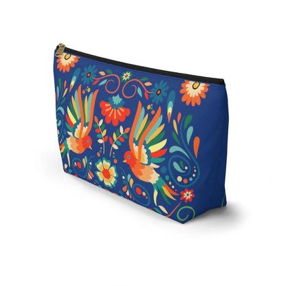 Mexican Otomi Bird Print Pouch - The Global Wanderer