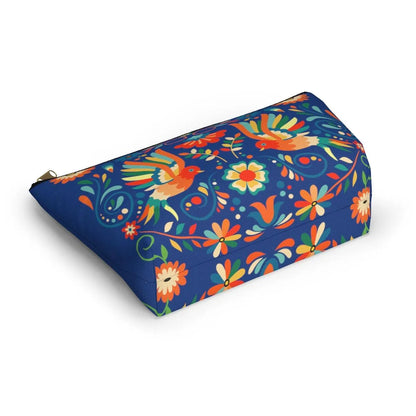 Mexican Otomi Bird Print Pouch - The Global Wanderer