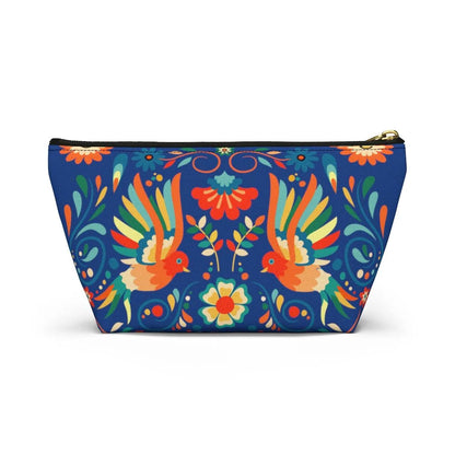 Mexican Otomi Bird Print Pouch - The Global Wanderer