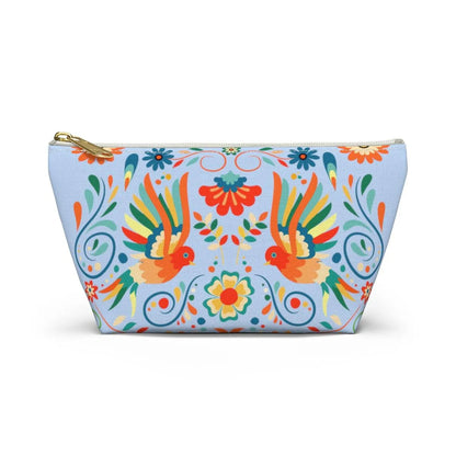 Mexican Otomi Bird Print Pouch - The Global Wanderer