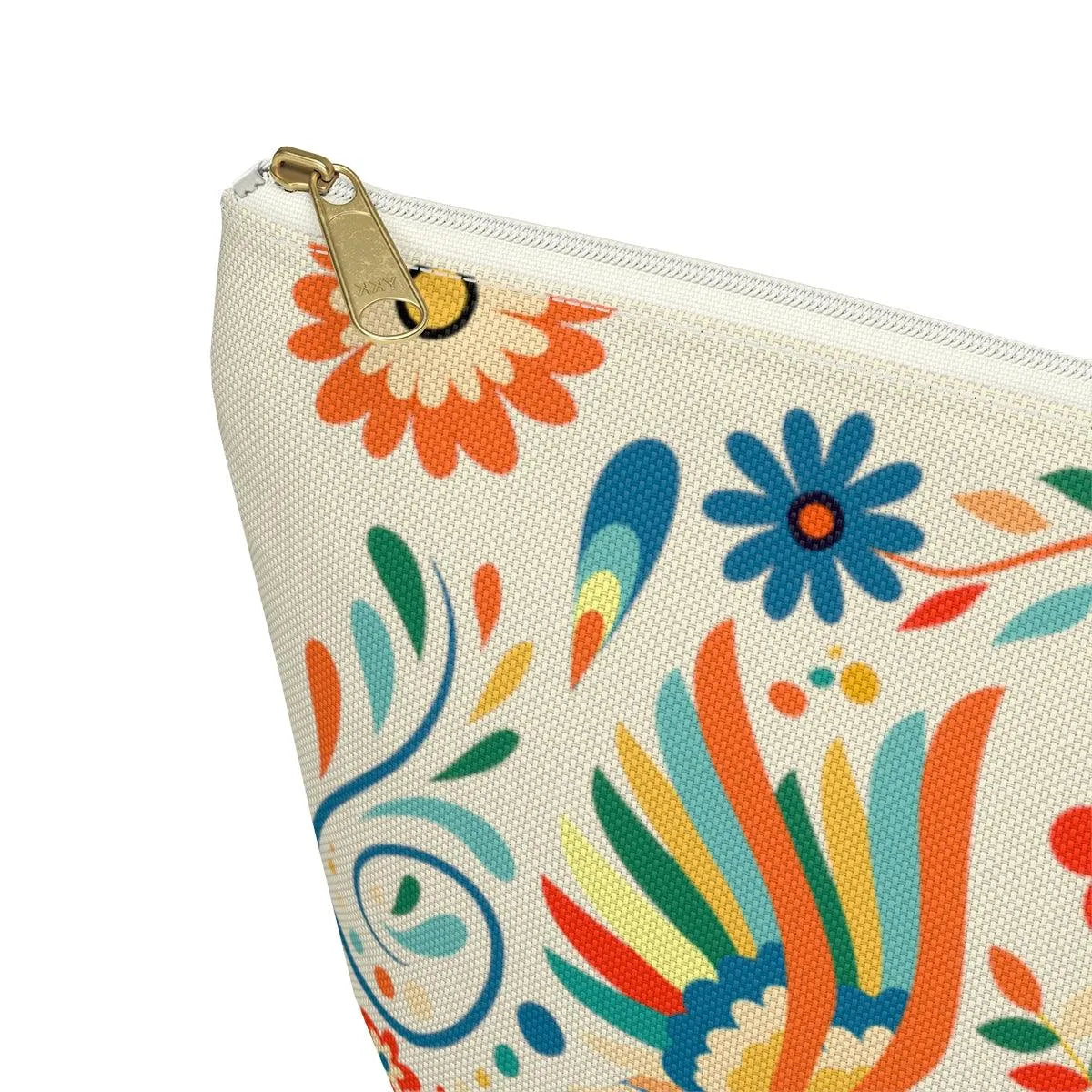 Mexican Otomi Bird Print Pouch - The Global Wanderer