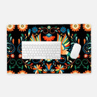 Mexican Otomi Print Desk Mat - The Global Wanderer