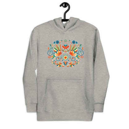 Mexican Otomi Print Hoodie - The Global Wanderer