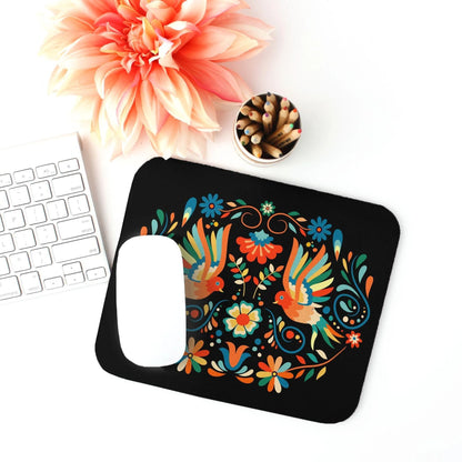 Mexican Otomi Print Mouse Pad - The Global Wanderer