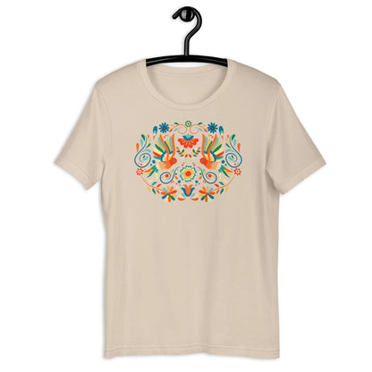 Mexican Otomi Print T-Shirt - The Global Wanderer