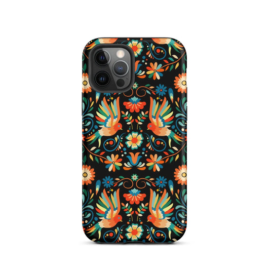 Mexican Otomi Print Tough MagSafe iPhone Case - The Global Wanderer