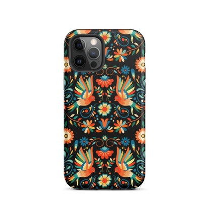 Mexican Otomi Print Tough MagSafe iPhone Case - The Global Wanderer