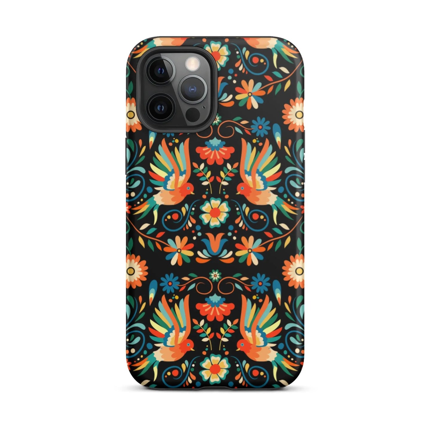 Mexican Otomi Print Tough MagSafe iPhone Case - The Global Wanderer