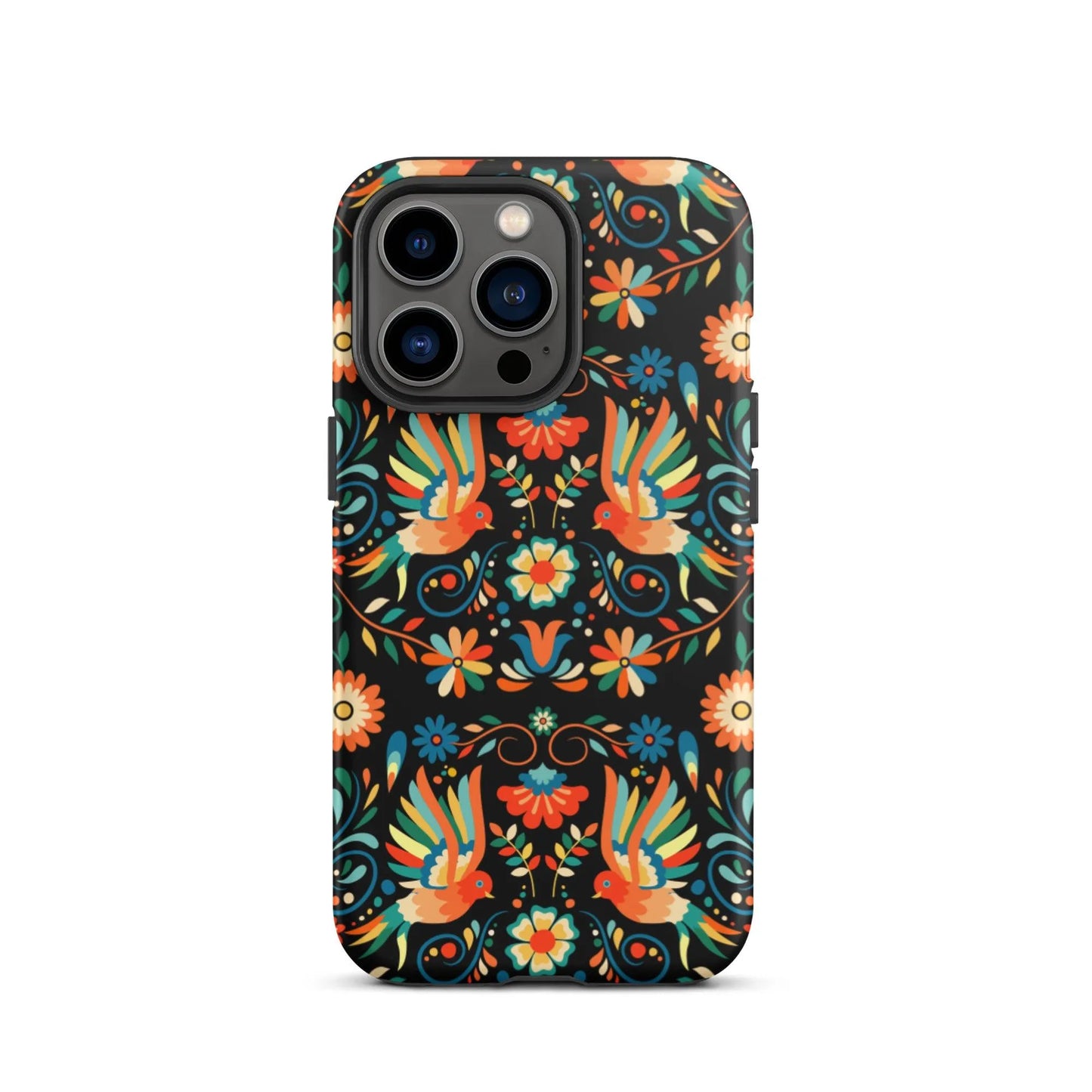 Mexican Otomi Print Tough MagSafe iPhone Case - The Global Wanderer