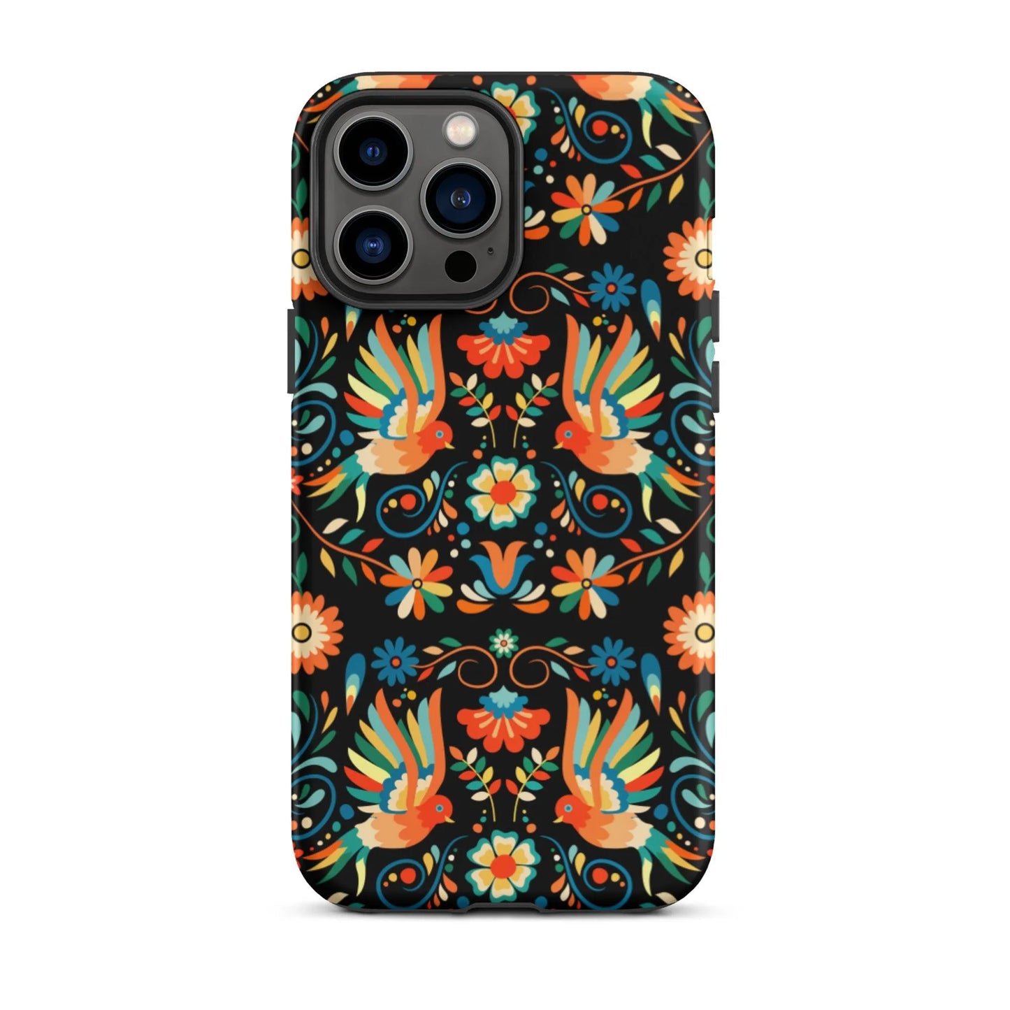 Mexican Otomi Print Tough MagSafe iPhone Case - The Global Wanderer