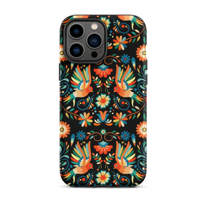 Mexican Otomi Print Tough MagSafe iPhone Case - The Global Wanderer