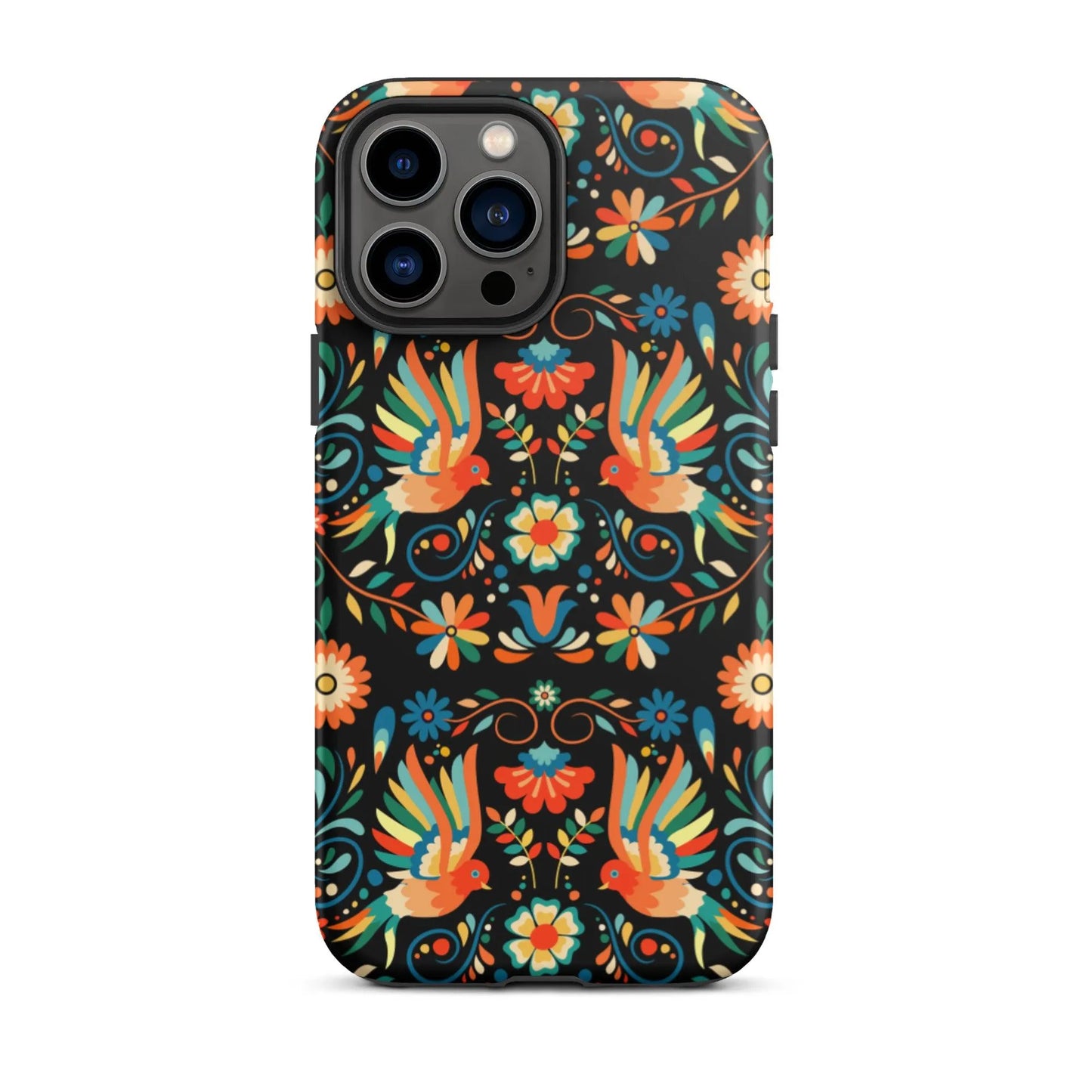 Mexican Otomi Print Tough MagSafe iPhone Case - The Global Wanderer