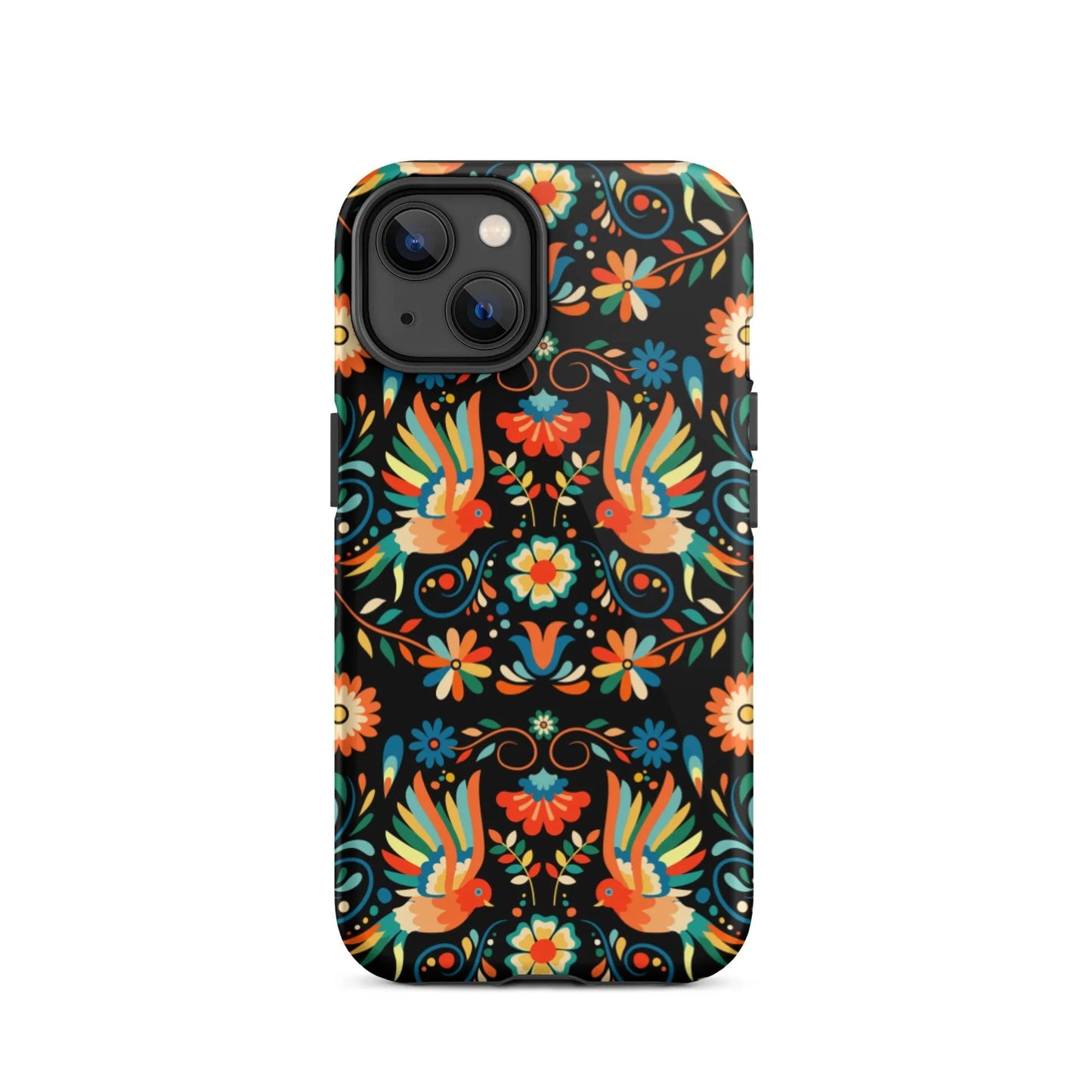 Mexican Otomi Print Tough MagSafe iPhone Case - The Global Wanderer