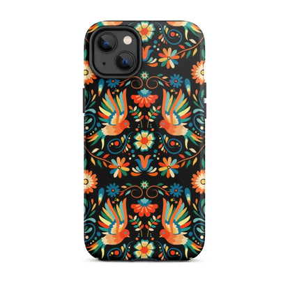 Mexican Otomi Print Tough MagSafe iPhone Case - The Global Wanderer