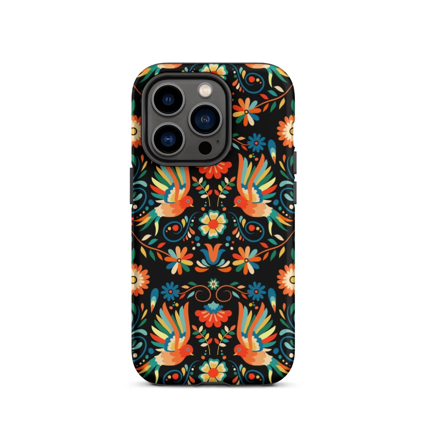 Mexican Otomi Print Tough MagSafe iPhone Case - The Global Wanderer