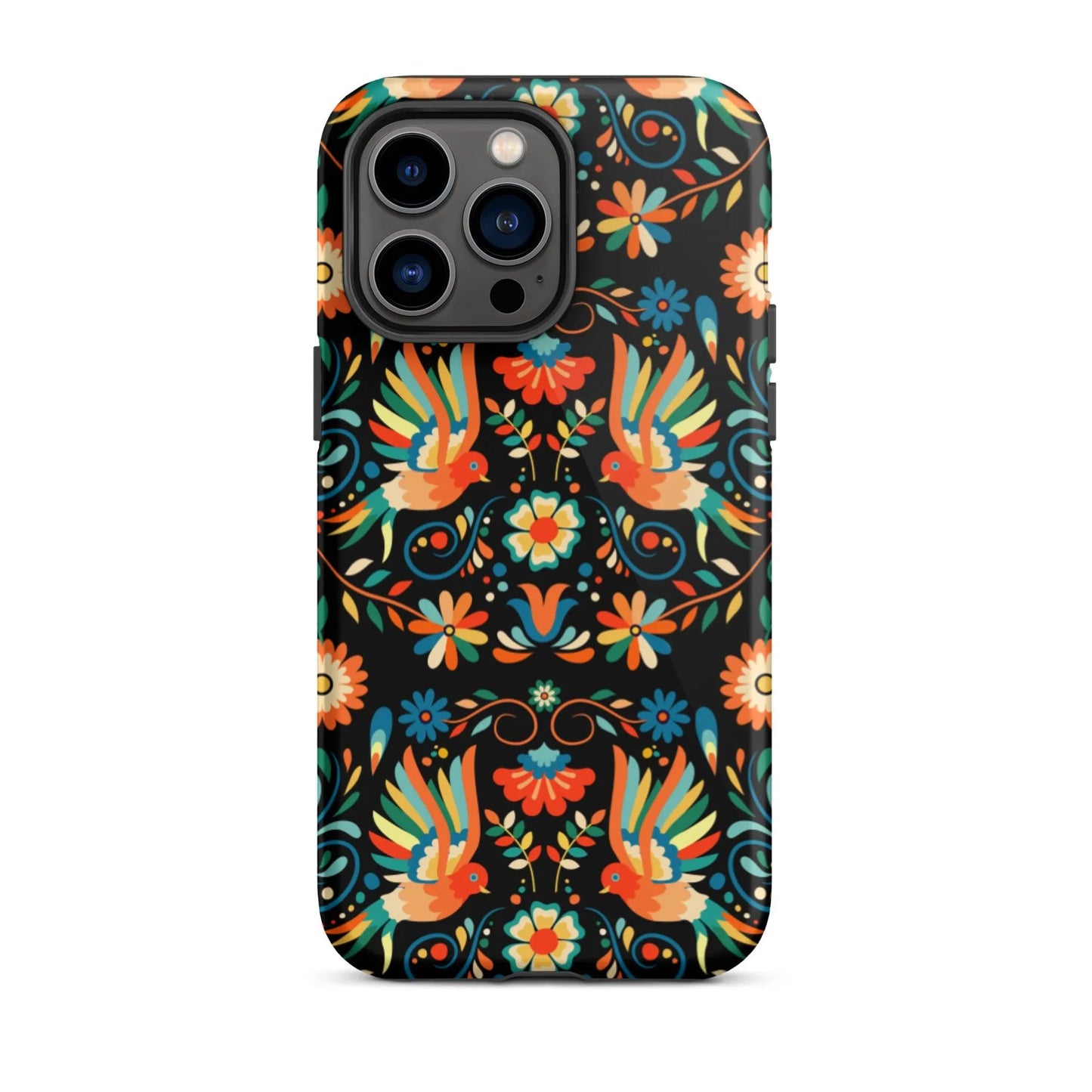 Mexican Otomi Print Tough MagSafe iPhone Case - The Global Wanderer