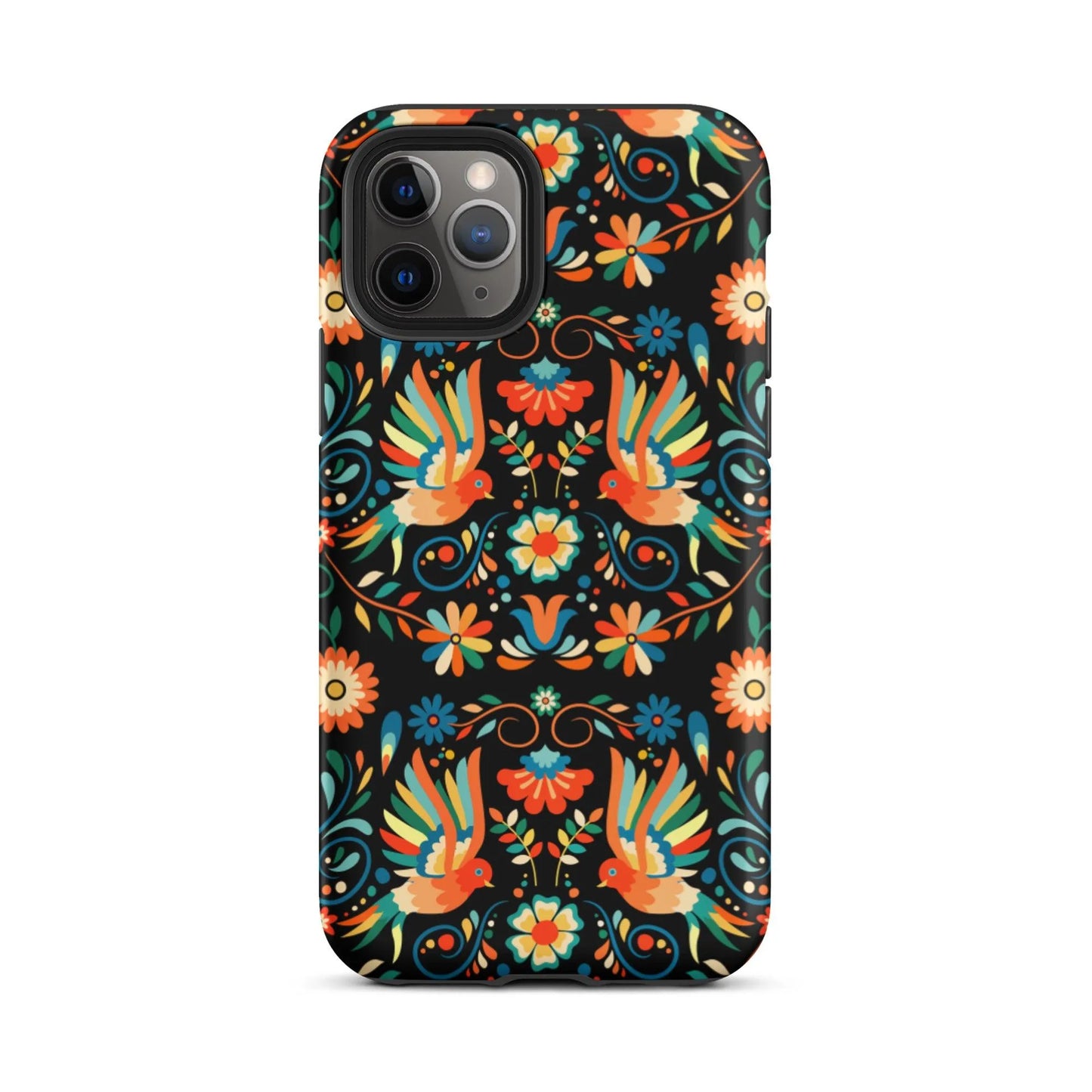 Mexican Otomi Print Tough MagSafe iPhone Case - The Global Wanderer