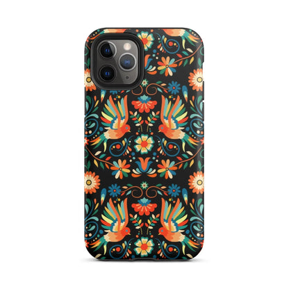 Mexican Otomi Print Tough MagSafe iPhone Case - The Global Wanderer