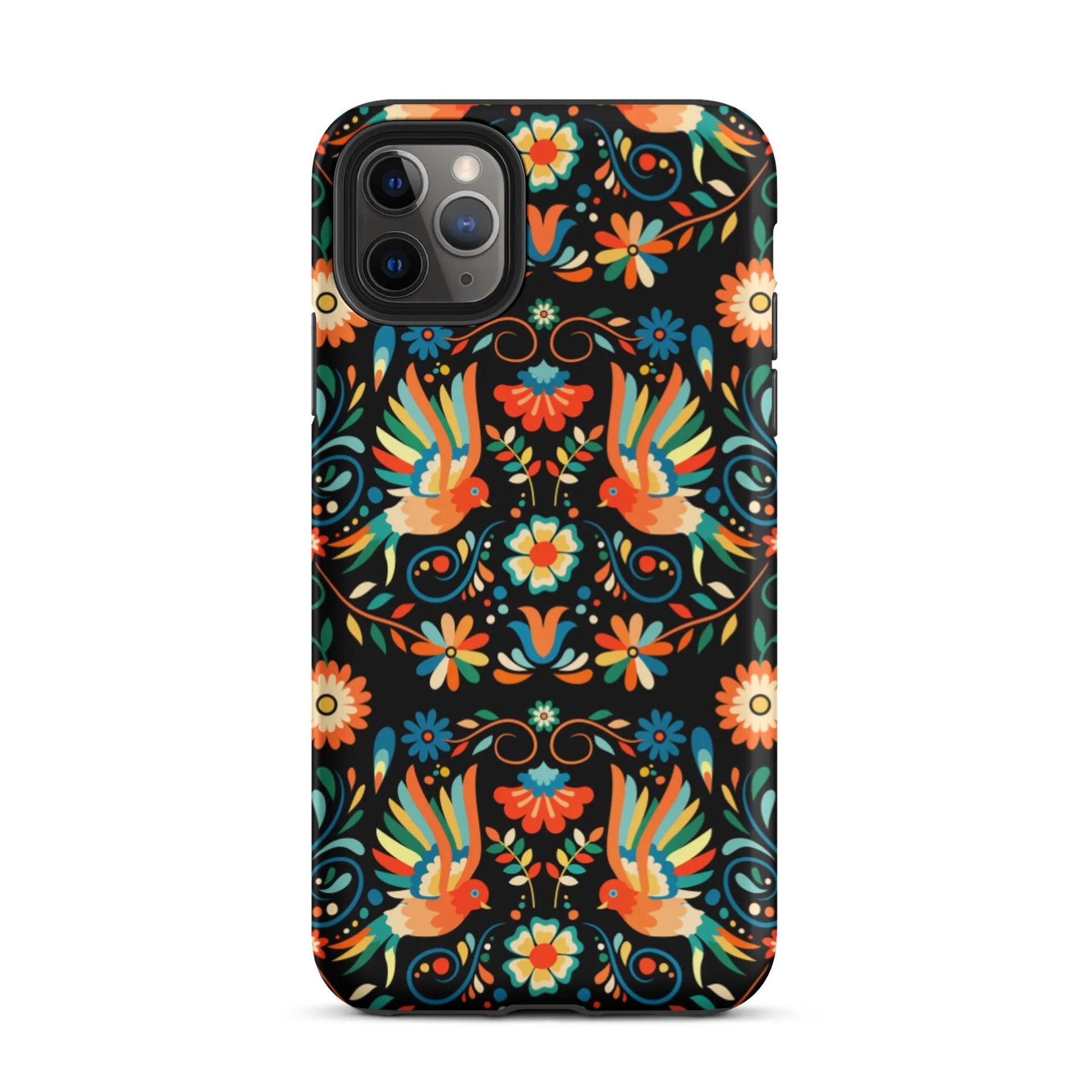 Mexican Otomi Print Tough MagSafe iPhone Case - The Global Wanderer