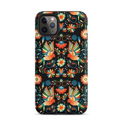 Mexican Otomi Print Tough MagSafe iPhone Case - The Global Wanderer