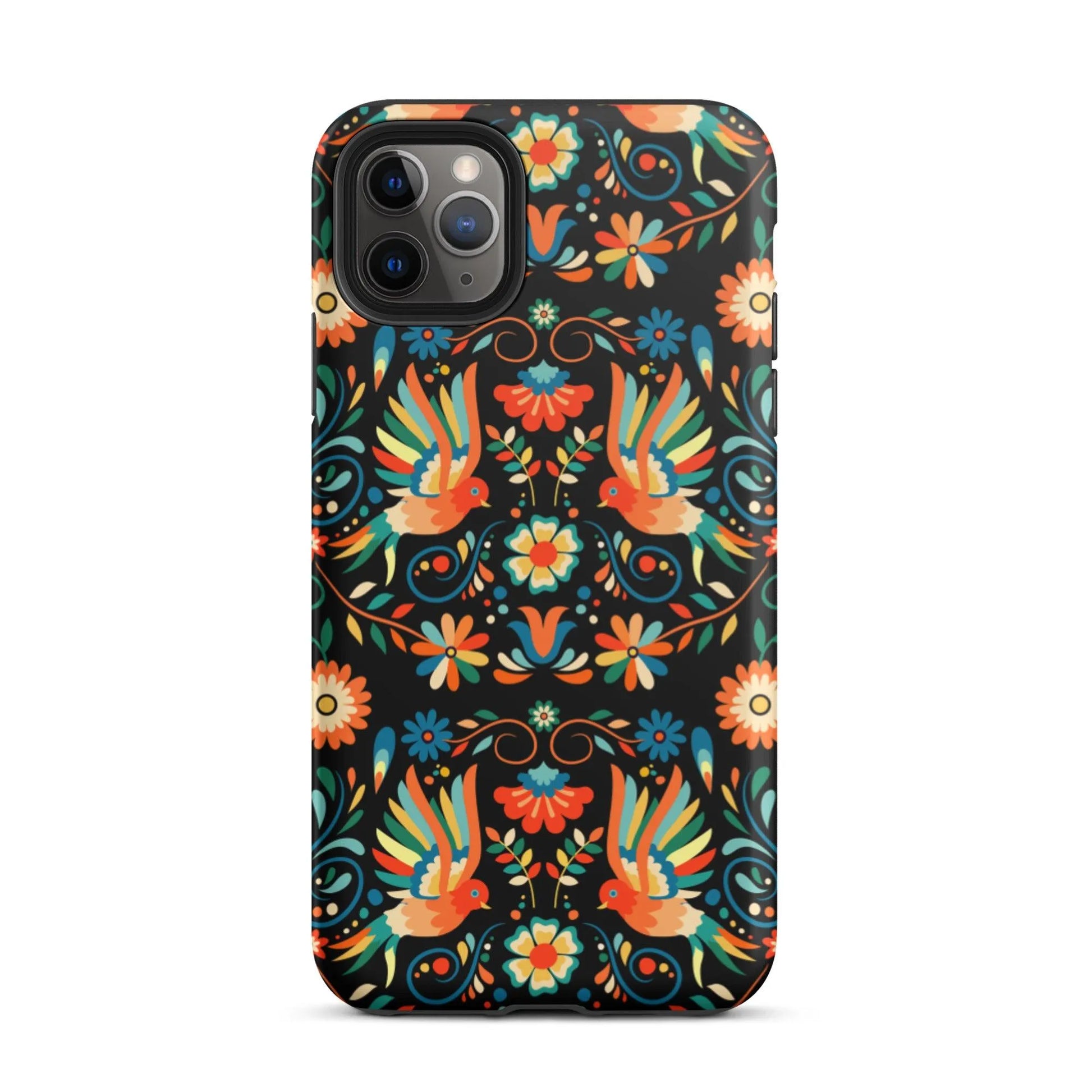 Mexican Otomi Print Tough MagSafe iPhone Case - The Global Wanderer