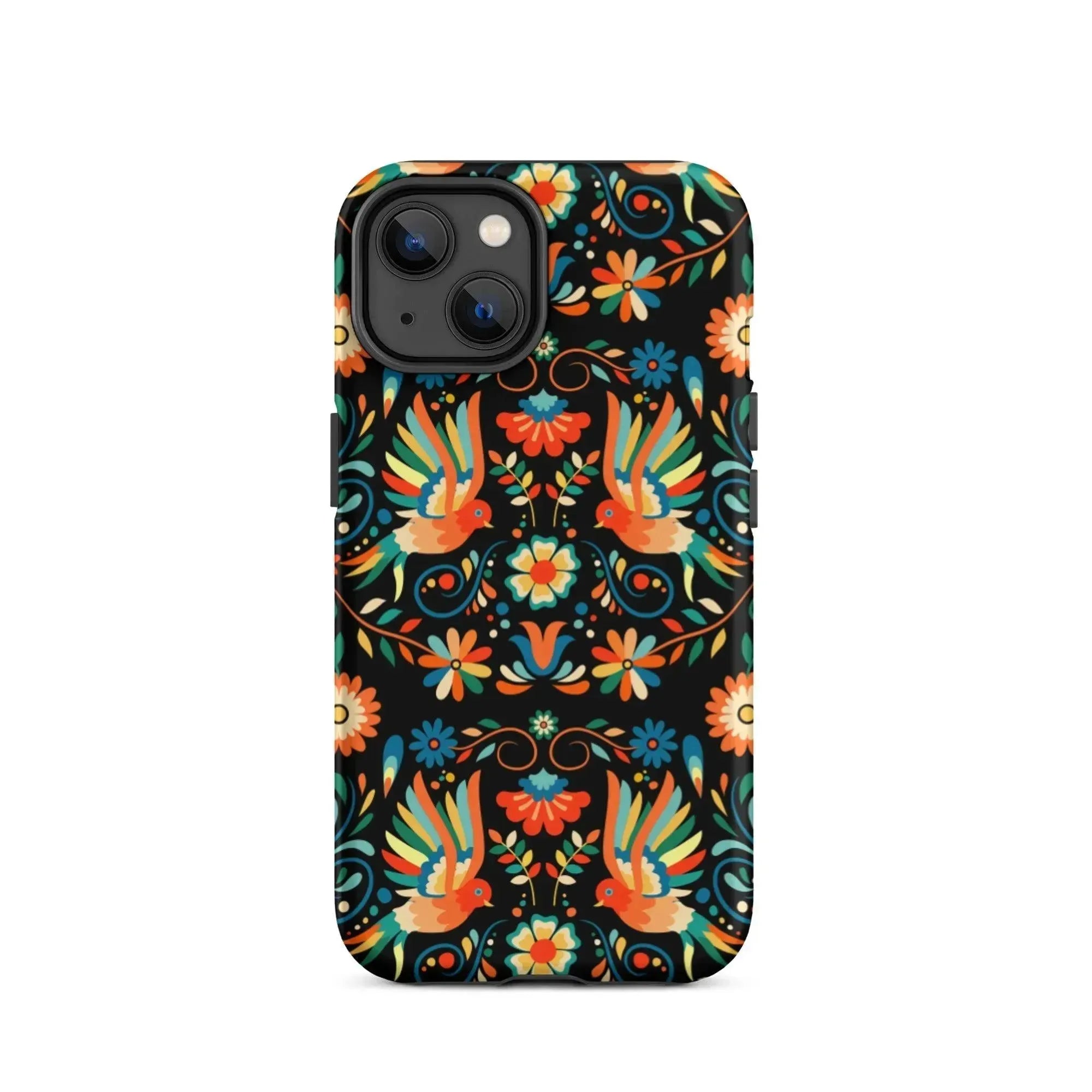 Mexican Otomi Print Tough MagSafe iPhone Case - The Global Wanderer