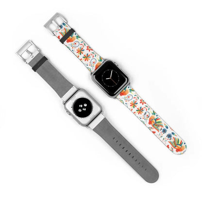 Mexican Otomi Watch Band - The Global Wanderer