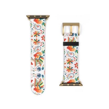 Mexican Otomi Watch Band - The Global Wanderer