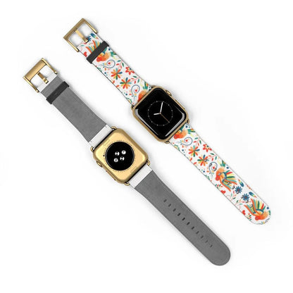 Mexican Otomi Watch Band - The Global Wanderer